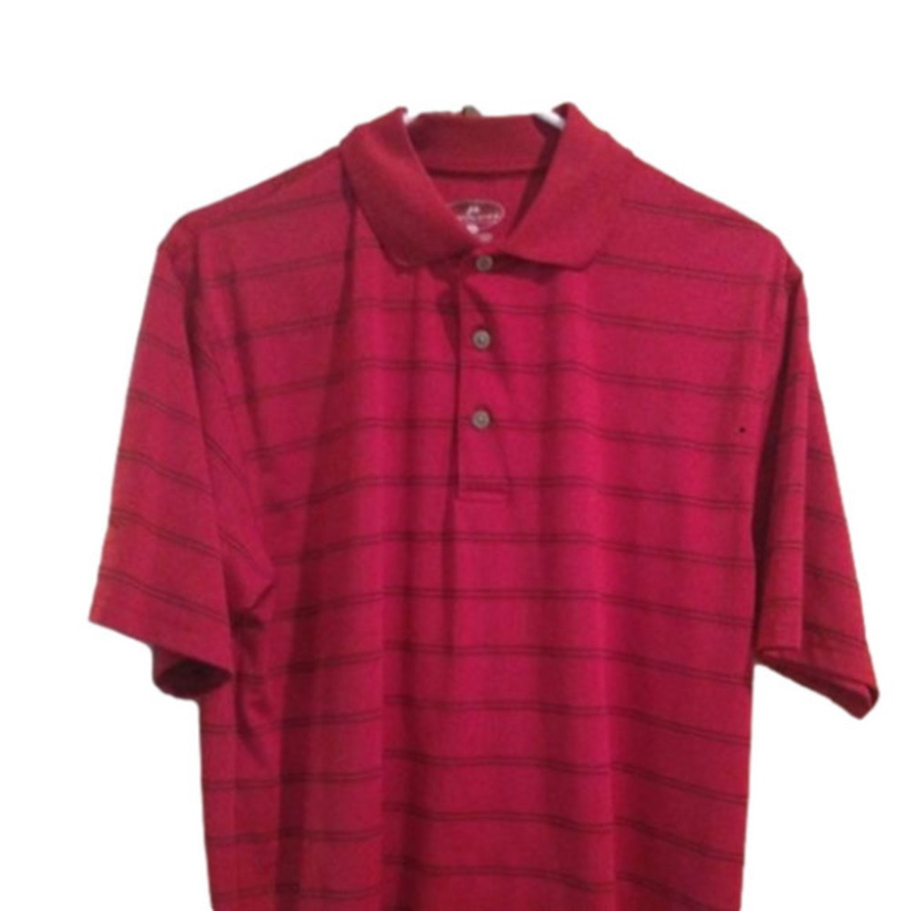 Pro Player Red Golf Shirt - Medium